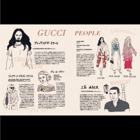 New! Gucci 2017 Japan Exclusive Night Courrier Hardcover Notebook - Picture 9 of 11